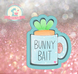 Frosted Cookiery Carrot Mug Cookie Cutter/Fondant Cutter or STL Download