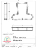 Elf Legs Cookie Cutter or Fondant Cutter (The Happy Optimist Co)