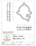 Baby S 2  Cookie Cutter/Fondant Cutter or STL Download