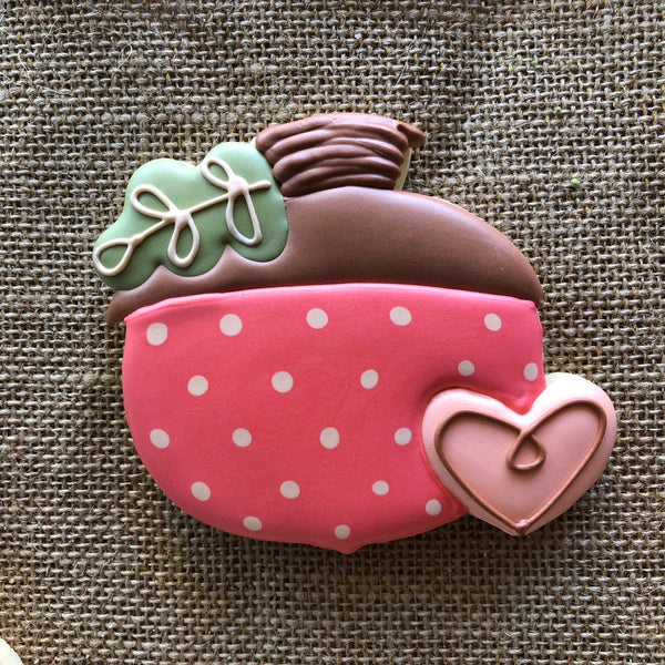 Sugar Ranch Acorn Heart Cookie Cutter or Fondant Cutter