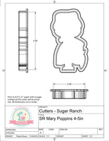 Sugar Ranch MP Cookie Cutter or Fondant Cutter