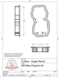 Sugar Ranch MP Cookie Cutter or Fondant Cutter